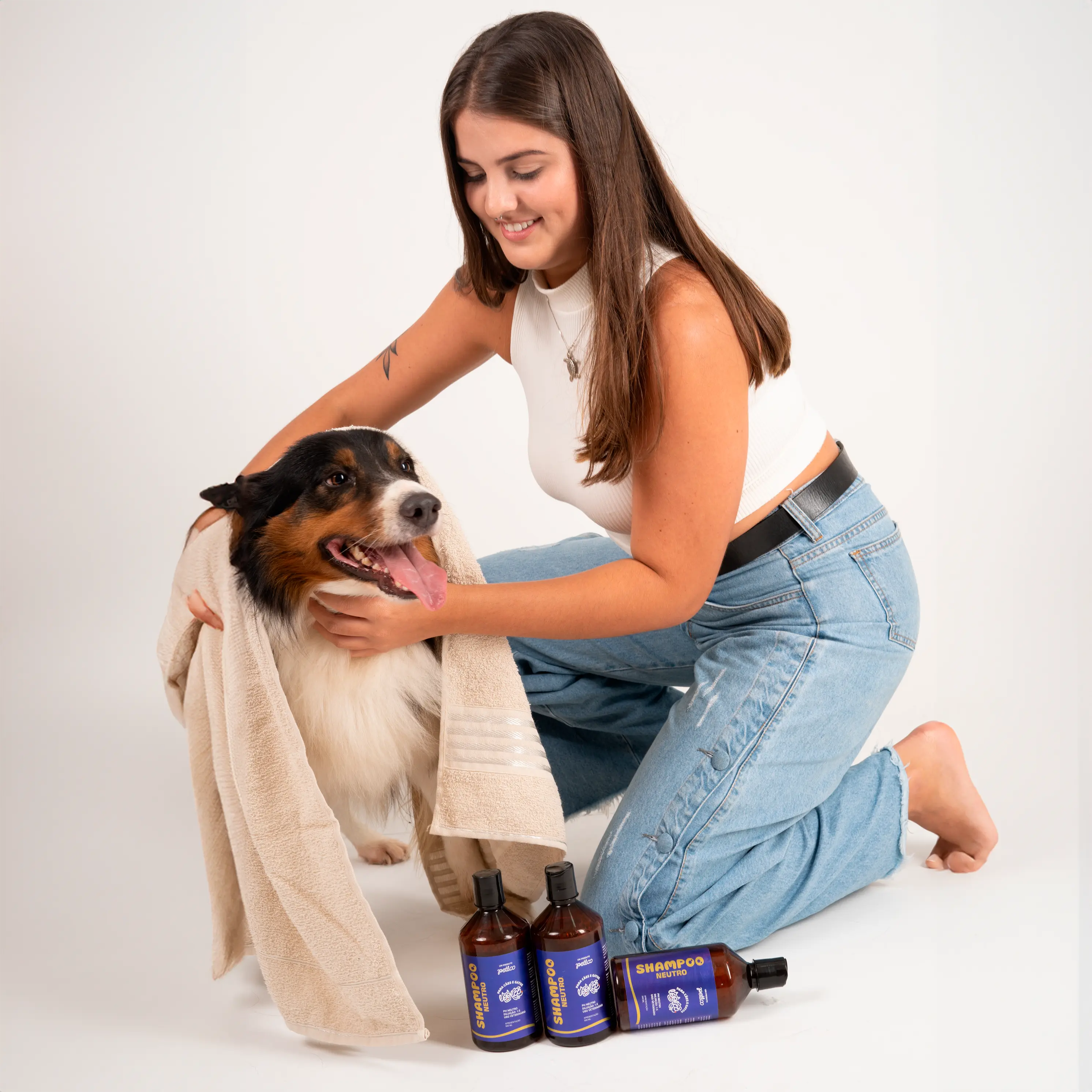 Shampoo Neutro para cães e gatos Petloo