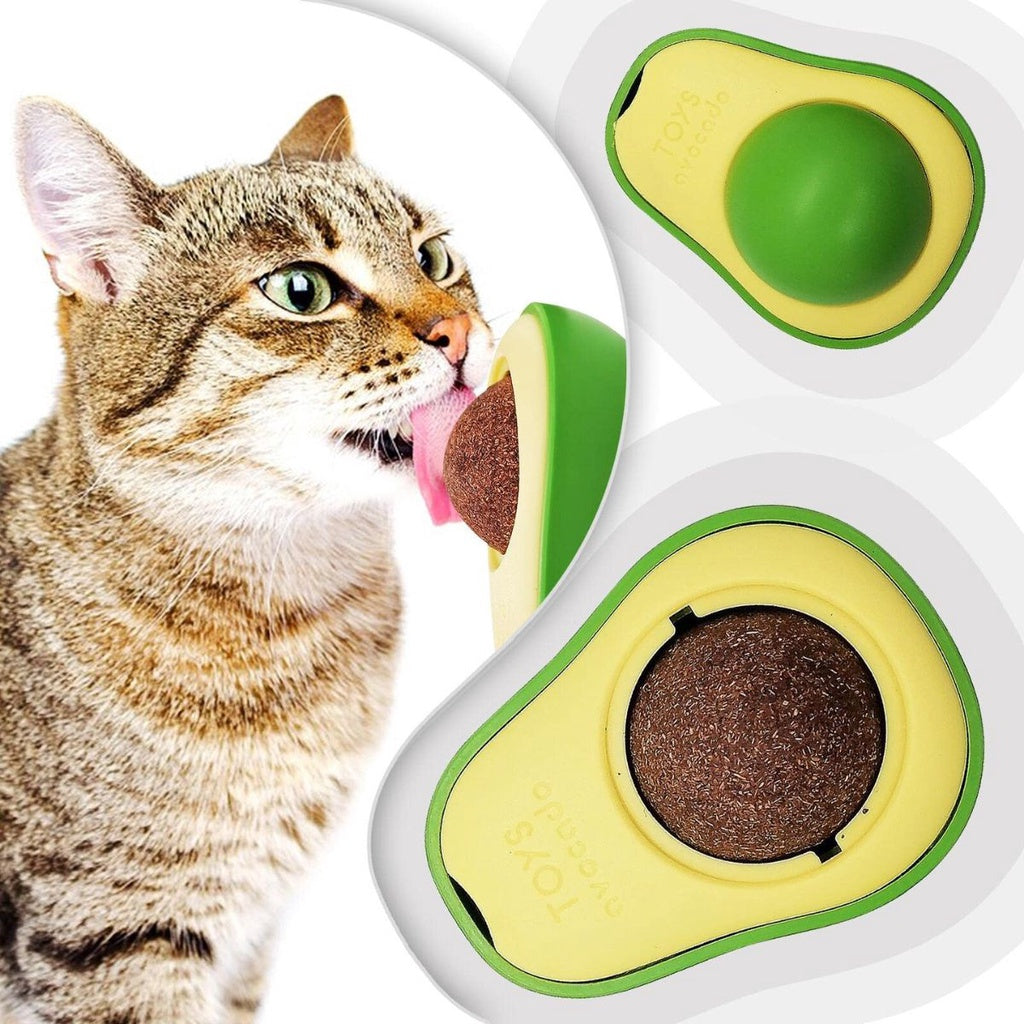 Brinquedo para gato abacate com Catnip